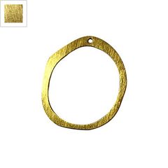 Μοτίφ Αλουμίνιο Κύκλος Ακανόνιστος 48x52mm - Χρυσό ΚΩΔ:78100030.001-NG