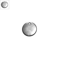 Μεταλλικό Ζάμακ Χυτό Μοτίφ Στρογγυλό 13mm (Ø1.8mm) - 999° Επάργυρο Αντικέ ΚΩΔ:78413930.027-NG