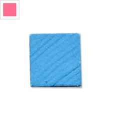 Ξύλινο Στοιχείο Τετράγωνο Περαστό 15mm - Ροζ ΚΩΔ:76010029.002-NG