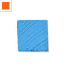 Ξύλινο Στοιχείο Τετράγωνο Περαστό 15mm - Πορτοκαλί ΚΩΔ:76010029.006-NG