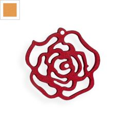 Ξύλινο Μοτίφ Λουλούδι 44x49mm - Φυσικό ΚΩΔ:76010053.008-NG