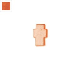 Ξύλινο Στοιχείο Σταυρός Περαστός 8x13mm - Πορτοκαλί ΚΩΔ:76010294.004-NG