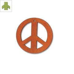 Ξύλινο Μοτίφ Σήμα Ειρήνης 20mm - Πράσινο ΚΩΔ:76010305.006-NG