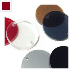 Πλέξι Ακρυλικό Στοιχείο Κύκλος 25mm (Ø1.8mm) - Κόκκινο ΚΩΔ:71480518.015-NG