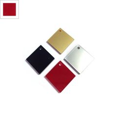 Πλέξι Ακρυλικό Μοτίφ Τετράγωνο Ρόμβος 17mm (Ø1.8mm) - Κόκκινο ΚΩΔ:71480527.015-NG