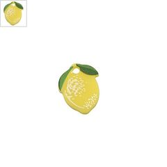 Πλέξι Ακρυλικό Μοτίφ Λεμόνι 12x15mm - Κίτρινο/Πράσινο/Άσπρο ΚΩΔ:71460615.001-NG