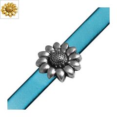 Μεταλλικό Ζάμακ Μαγνητικό Κούμπωμα Λουλούδι 20mm(Ø10.2x2.2mm - 24K Επίχρυσο ΚΩΔ:78411567.022-NG