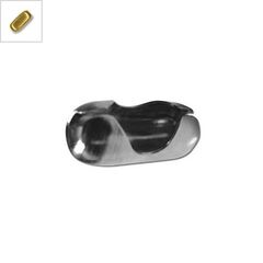 Brass Clasp  (Ball Chain 8mm) - 24K Επίχρυσο ΚΩΔ:78050854.022-NG