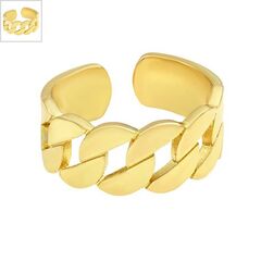 Μεταλλικό Μπρούτζινο Δαχτυλίδι 20mm - Χρυσό ΚΩΔ:78110647.001-NG