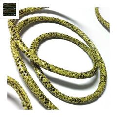Συνθετικό Κορδόνι Φίδι Στρογγυλό με Ραφή 5mm - Μαύρο ΚΩΔ:77020081.005-NG