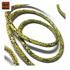 Συνθετικό Κορδόνι Φίδι Στρογγυλό με Ραφή 5mm - Πορτοκαλί ΚΩΔ:77020081.008-NG