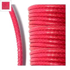 Συνθετικό Κορδόνι Φίδι Στρογγυλό 5mm (5μέτρα) - Φούξια ΚΩΔ:77020213.006-NG