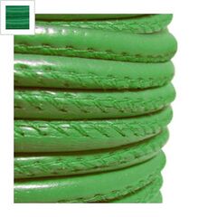Συνθετικό Δερμάτινο Κορδόνι Στρογγυλό με Ραφή 7mm - Πράσινο ΚΩΔ:77020080.011-NG