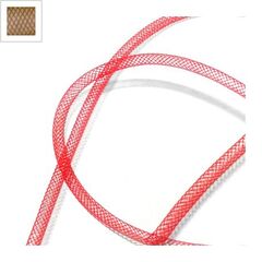 Κορδόνι Δίχτυ Πολυεστερικό Στρογγυλό 4mm (50μέτρα/πακέτο) - Καφέ Ανοιχτό ΚΩΔ:77040041.012-NG