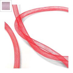 Κορδόνι Δίχτυ Πολυεστερικό Στρογγυλό 6mm (30μέτρα/πακέτο) - Ροζ ΚΩΔ:77040042.009-NG