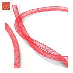 Κορδόνι Δίχτυ Πολυεστερικό Στρογγυλό 6mm (30μέτρα/πακέτο) - Κόκκινο ΚΩΔ:77040042.010-NG