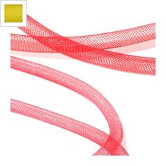 Κορδόνι Δίχτυ Πολυεστερικό Στρογγυλό 8mm (30μέτρα/πακέτο) - Κίτρινο ΚΩΔ:77040043.011-NG