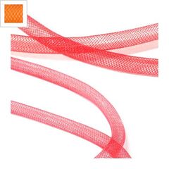 Κορδόνι Δίχτυ Πολυεστερικό Στρογγυλό 8mm (30μέτρα/πακέτο) - Πορτοκαλί ΚΩΔ:77040043.017-NG