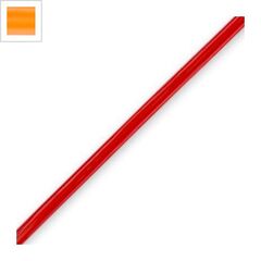 Κορδόνι Βινύλ Πλακέ (μήκος 90-110 μέτρα) - Πορτοκαλί ΚΩΔ:77100036.014-NG