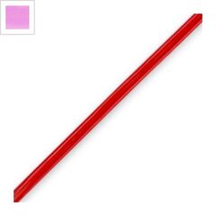 Κορδόνι Βινύλ Πλακέ (μήκος 90-110 μέτρα) - Ροζ ΚΩΔ:77100036.030-NG