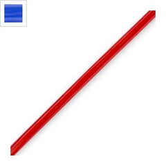 Κορδόνι Βινύλ Πλακέ (μήκος 90-110 μέτρα) - Μπλε ΚΩΔ:77100036.034-NG