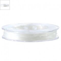 Ελαστικό Κορδόνι Σιλικόνης 1.2mm (10μέτρα/καρούλι) - Διαφανές ΚΩΔ:77100048.001-NG