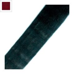 Κορδέλα Βελούδο 38mm (~5γιάρδες/πακέτο) - Κόκκινο Σκούρο ΚΩΔ:77090393.002-NG