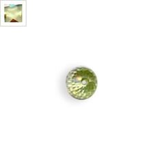 Zircon Χάντρα Στρογγυλή 8mm - Πράσινο Διαφανές ΚΩΔ:72070007.006-NG