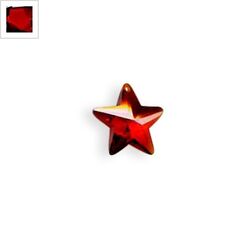 Ζιργκόν Μοτίφ Αστέρι 17x17mm - Πορτοκαλί/Κόκκινο ΚΩΔ:72070011.005-NG
