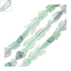Ημιπολύτιμη Πέτρα Απατίτης Χάντρα 7x11mm (43τμχ) (Ø1.2mm) - Πράσινο/ Άσπρο/ Μωβ ΚΩΔ:72000315.004-NG