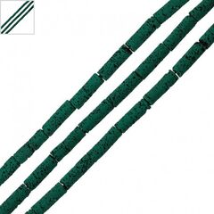 Λάβα Σωληνάκι Πράσινο Σκούρο με Επικάλυψη Μεταξιού 4x13mm (40cm) - Πράσινο Σκούρο ΚΩΔ:72212059.005-NG