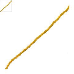 Ημιπολύτιμη Πέτρα Νεφρίτης Χάντρα Ακανόνιστη 2.3mm - Κίτρινο ΚΩΔ:72286000.002-NG