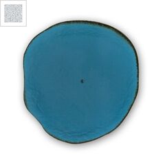 Δερμάτινο Στοιχείο Στρογγυλό Κυρτό 60mm - Ασημί ΚΩΔ:77010068.036-NG