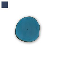 Δερμάτινο Στοιχείο Στρογγυλό Κυρτό 25mm - Μπλε Ναυτικό ΚΩΔ:77010070.016-NG