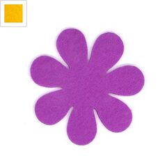Τσόχα Στοιχείο Λουλούδι 75mm - Κίτρινο ΚΩΔ:77080194.011-NG