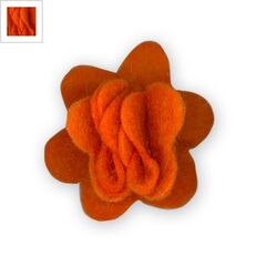 Τσόχα Στοιχείο Λουλούδι 35mm - Πορτοκαλί Σκούρο ΚΩΔ:77080288.002-NG