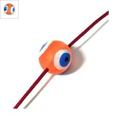 Πολυεστερική Χάντρα Μάτι 10mm - Orange ΚΩΔ:71010139.006-NG