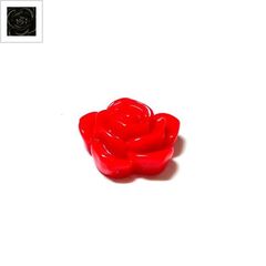 Πολυεστερικό Στοιχείο Λουλούδι Περαστό 18-20mm - Μαύρο ΚΩΔ:71010364.002-NG
