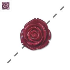 Πολυεστερικό Στοιχείο Λουλούδι Τριαντάφυλλο Περαστό 35mm - Μωβ Ανοιχτό ΚΩΔ:71010403.002-NG