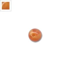 Ακρυλική Χάντρα Μπίλια Στρογγυλή 11mm (Ø3mm) - Πορτοκαλί ΚΩΔ:71020847.004-NG
