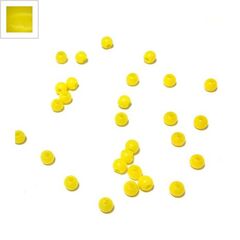 Ακρυλική Χάντρα Μπίλια Στρογγυλή 4mm - Κίτρινο ΚΩΔ:71020912.002-NG