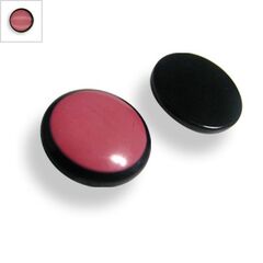 Resin Flat Back Round 12mm - Pink ΚΩΔ:71010475.001-NG