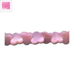 Κοχύλι Στοιχείο Πεταλούδα Περαστή 8x12mm - Ροζ ΚΩΔ:74020166.005-NG