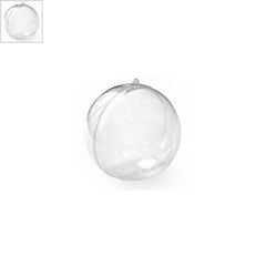 Πολυεστερική Μπάλα Διακοσμητική Ανοιγόμενη 30mm (2τμχ/Σετ) - Διαφανές ΚΩΔ:71110011.001-NG
