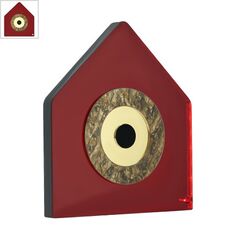 Πλέξι Ακρυλικό Επιτραπέζιο Σπίτι Μάτι Γούρι 106x120mm - Κόκκινο Διαφανές/Καφέ Μωσαϊκό/Χρυσός Καθρέπτης/Μαύρο ΚΩΔ:71481694.001-NG