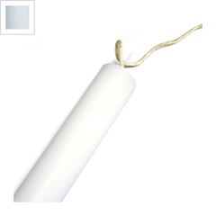 Κερί Λαμπάδα Στρογγυλή 250mm μήκος 24mm πλάτος - Άσπρο ΚΩΔ:82070013.001-NG