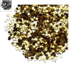 Παγιέτα Αστέρι Γούρι 3mm (~50γραμμάρια/πακέτο) - Ασημί ΚΩΔ:81030020.002-NG