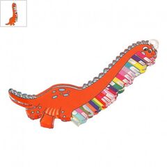 Πλέξι Ακρυλικό Μοτίφ Δεινόσαυρος Βιβλία 37x73mm - Διαφανές/ Πορτοκαλί/ Γαλάζιο/ Multi ΚΩΔ:71460943.001-NG