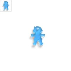 Πλέξι Ακρυλικό Μοτίφ Αγόρι 18x13mm - Γαλάζιο Frosted ΚΩΔ:71480958.146-NG