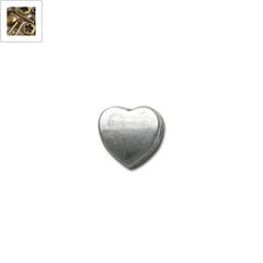 Μεταλλική Ζάμακ Χυτή Χάντρα Καρδιά 8mm (Ø2.1mm) - Μπρονζέ Αντικέ ΚΩΔ:78410334.028-NG